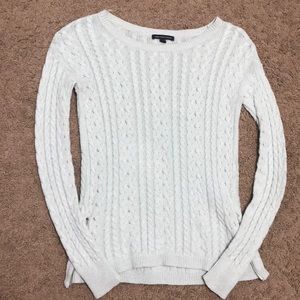 long sleeve mint green sweater